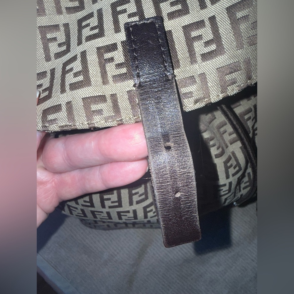 /traded/🔥 💯 FENDI Zucchino Flap Backpack - Picture 8 of 14